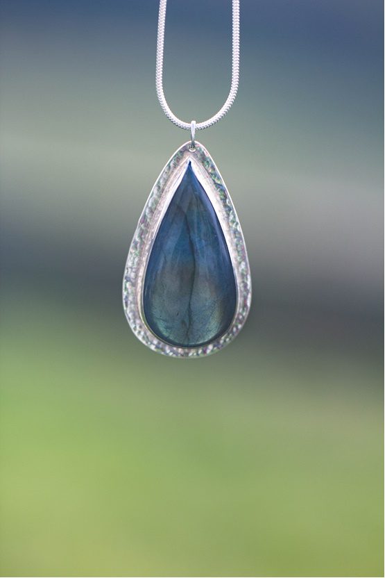 BEZEL SET SEA GLASS (OR GEMSTONE) RING, PENDANT OR BANGLE